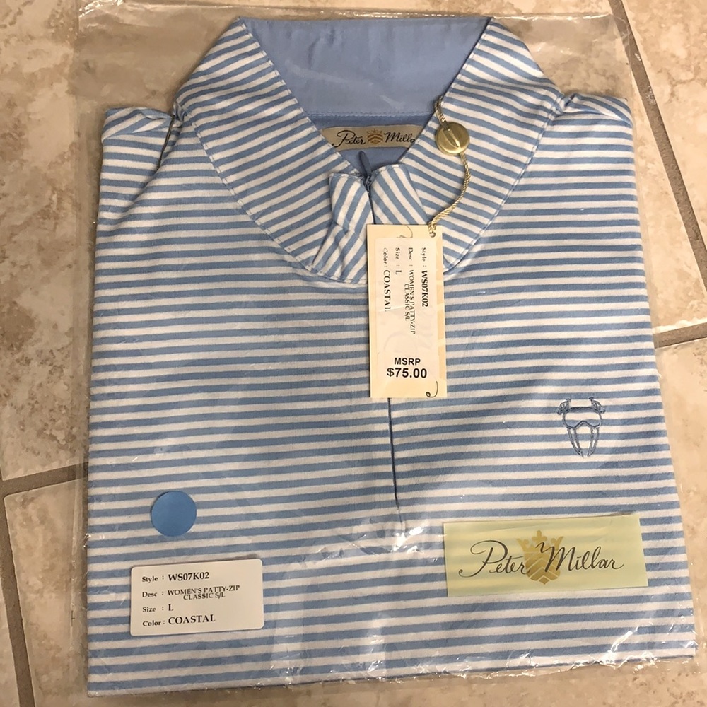 NEW- Peter Millar tank style shirt